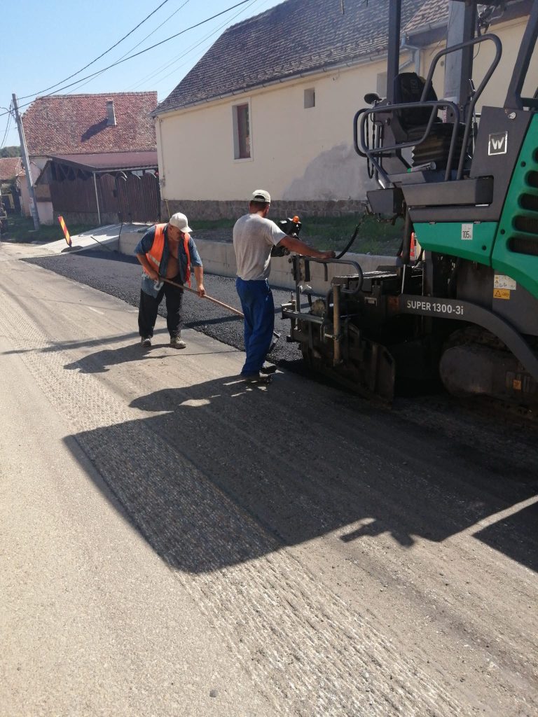 Drumuri și Poduri Sibiu continuă lucrările de reparații și întreținere a drumurilor