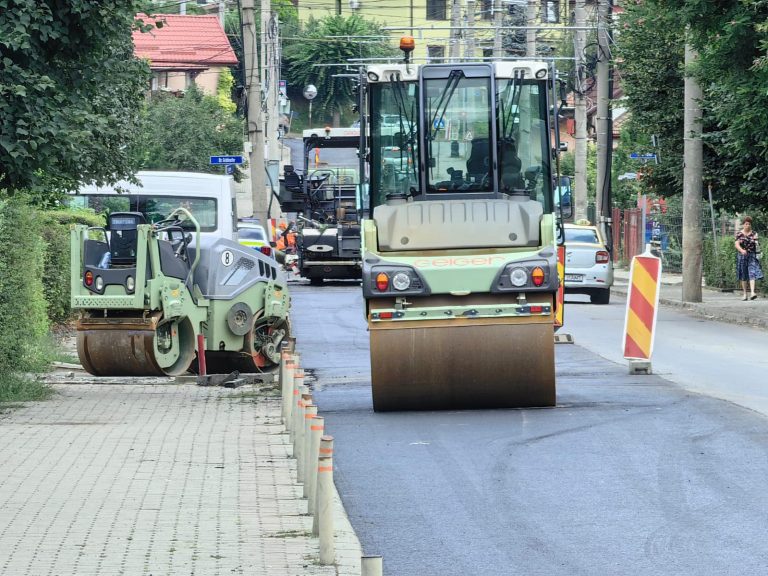 FOTO Primarul Mediașului: Modernizarea infrastructurii rutiere este și va rămâne o prioritate pentru mine