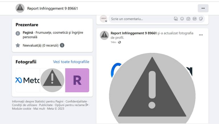 FOTO: Tentative de fraudă pe Facebook. Recomandările experților