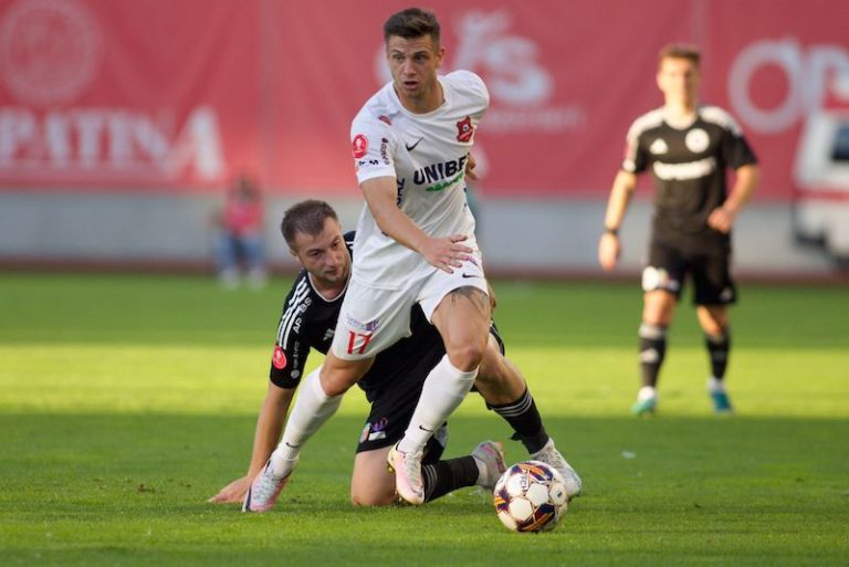 FC Hermannstadt – U Cluj 2-2. Oroian înscrie golul campionatului