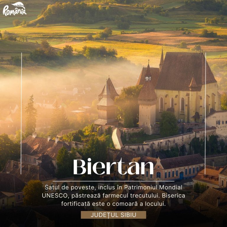 Biertan participă la concursul Best Tourism Villages 2023