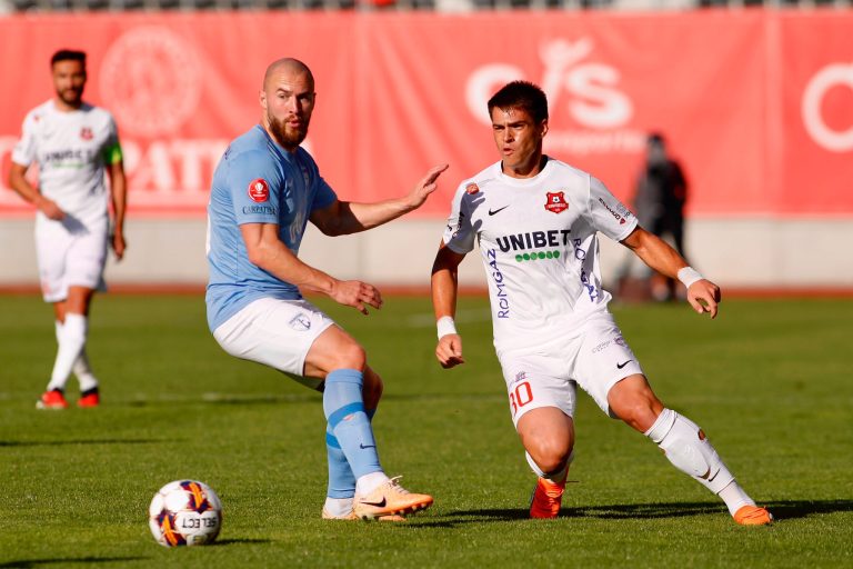 FC Hermannstadt a fost egalată de Voluntari la ultima fază. Sibienii au avut ocazii uriașe