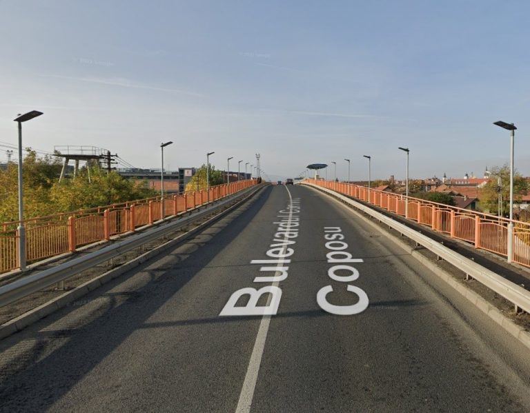 FOTO: Podul Gării și 5 străzi din Sibiu intră în reparații, de luni. Ce se întâmplă cu traficul rutier