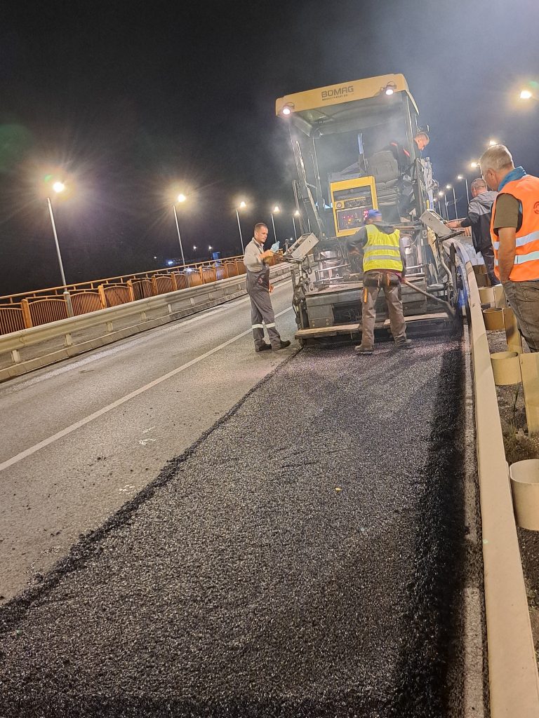 FOTO: S-au finalizat reparațiile defectelor pe Podul Gării din Sibiu. Unde se va lucra în perioada următoare