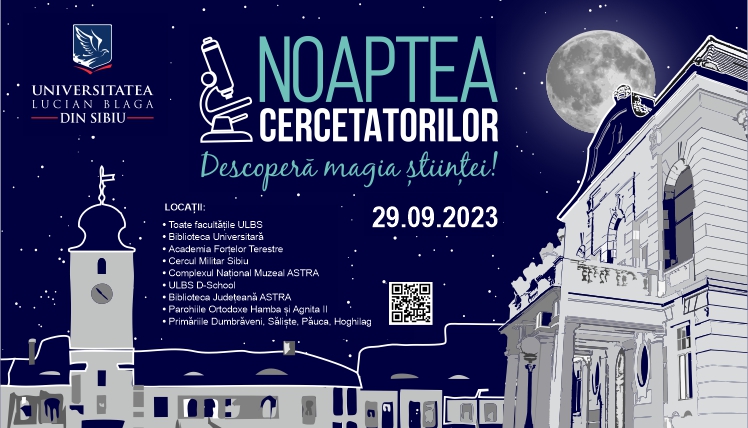 Mâine descoperim din nou lumea științei, la Noaptea Cercetătorilor