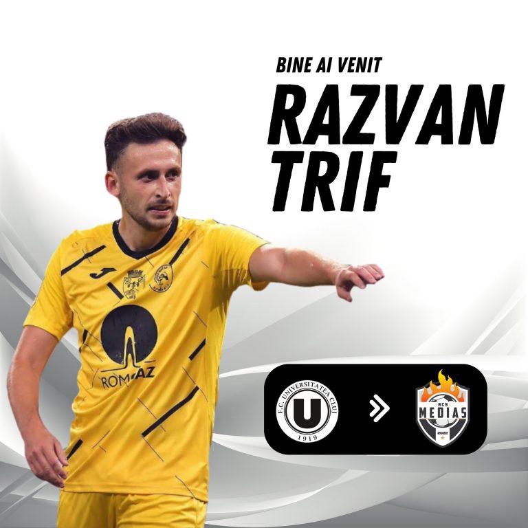 ACS Mediaș l-a transferat pe Răzvan Trif