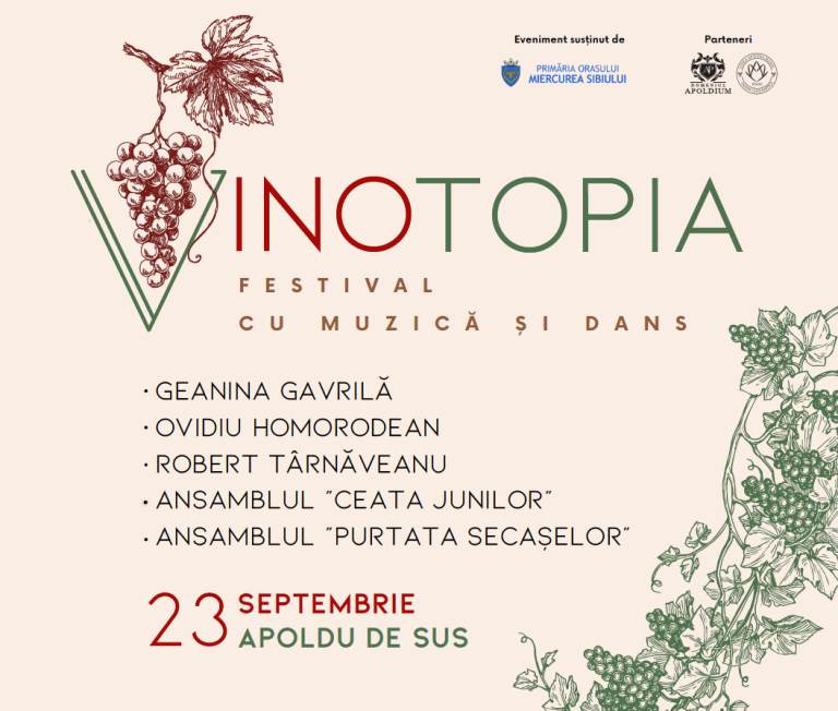 Festival cu savoare, sâmbătă, la Apoldu de Sus