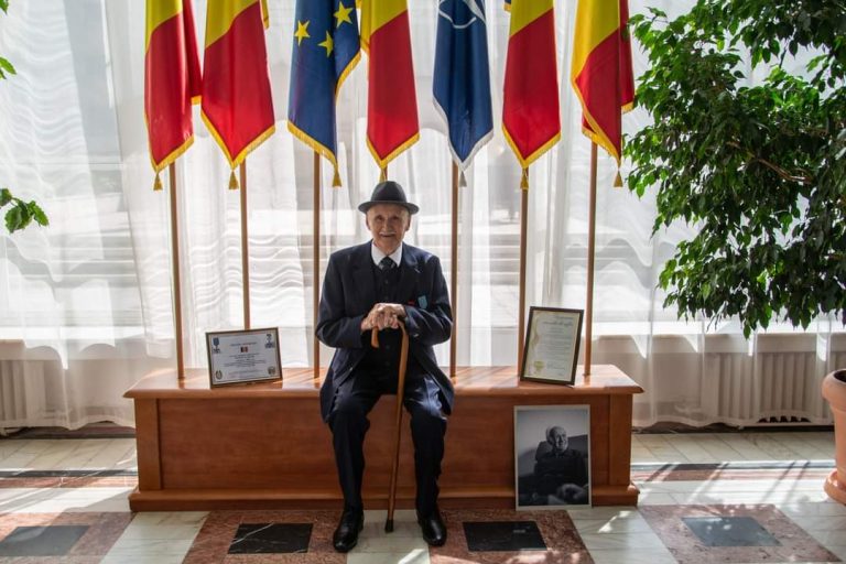 FOTO: Veteranul de război Danil Banciu a împlinit 100 de ani. Ce le transmite tinerilor