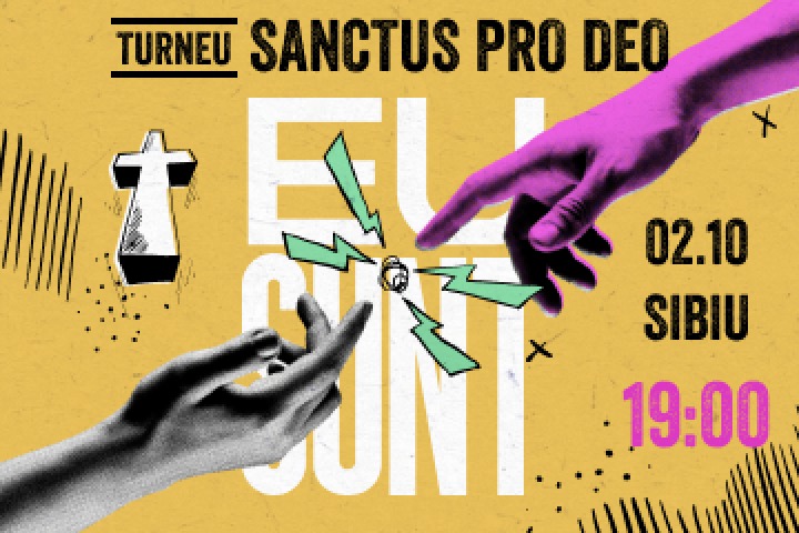 Sanctus Pro Deo anunță concertul “Eu sunt”, care va avea loc în data de 2 Octombrie la Sibiu