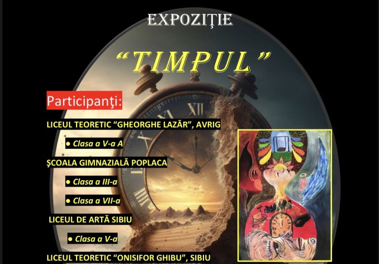 ”Timpul” se oprește duminică la Primăria Sibiu