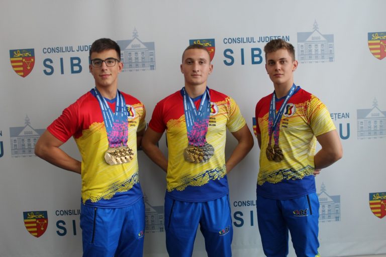 Sibiul dă 3 campioni mondiali la taekwon-do ITF la juniori