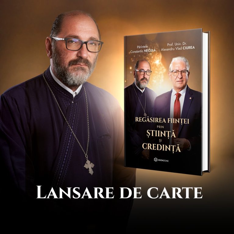 INTERVIU Pr. Constantin Necula: ”Regăsirea ființei prin știință și credință”, un nou festin editorial