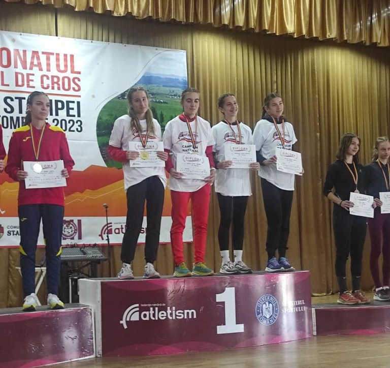 FOTO: Rezultate remarcabile pentru alergătorii din Mediaș la Campionatul Național de Cros