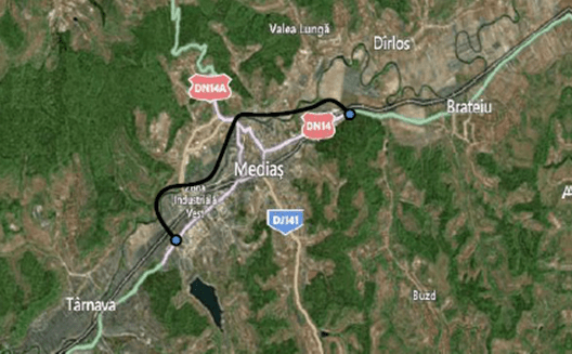 Proiectul centurii ocolitoare a Mediașului a trecut de Comisia Tehnică a Ministerului Transporturilor