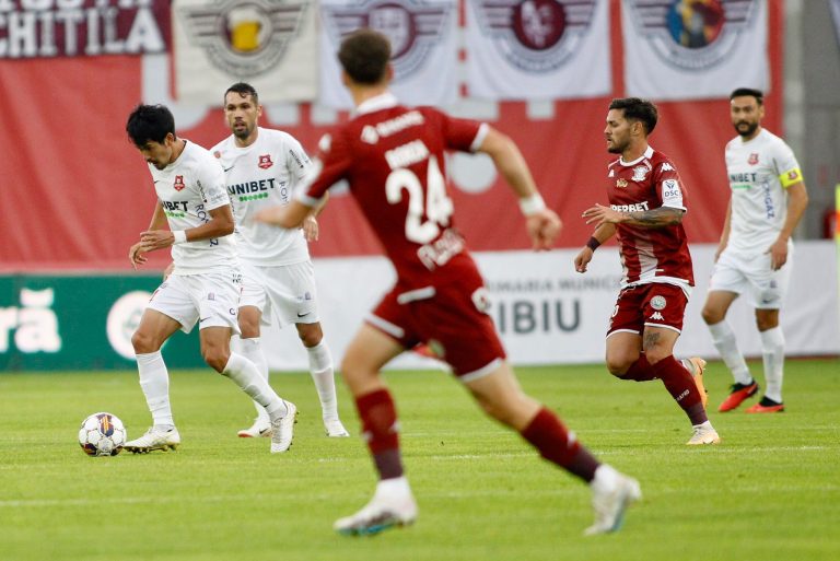 Înfrângere în Giulești și play-off-ul pare tot mai departe pentru FC Hermannstadt