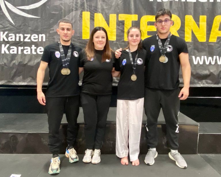 FOTO: Karatiștii Clubului Ippon Mediaș au obținut 5 medalii la WUKF European Tour 2023