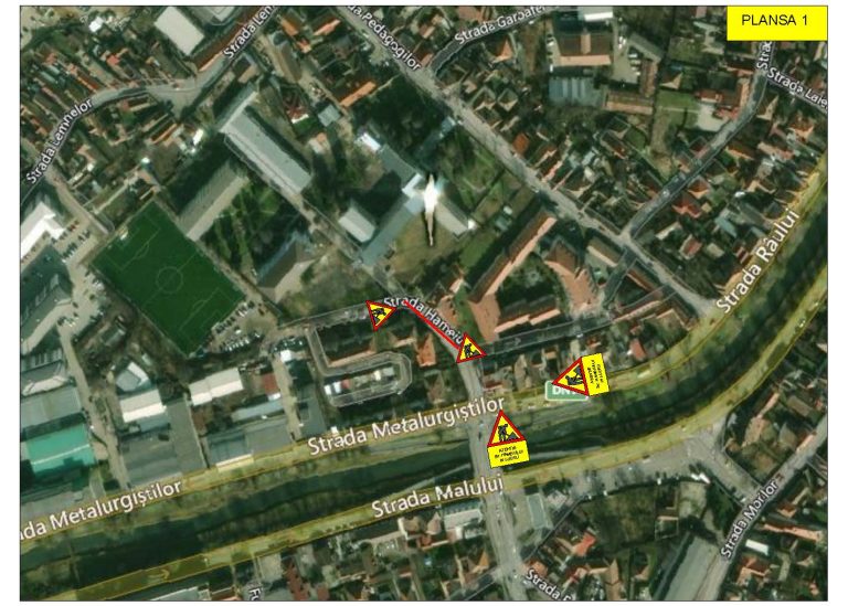 Se închide circulația pe strada Dobrun. Lucrările de reparații continuă