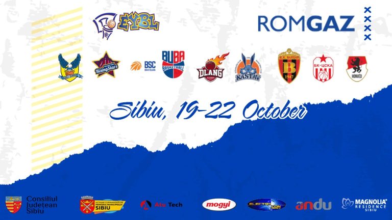 La Sibiu vin cei mai buni baschetbaliști europeni U 16. Vom găzdui primul turneu  internațional de juniori 