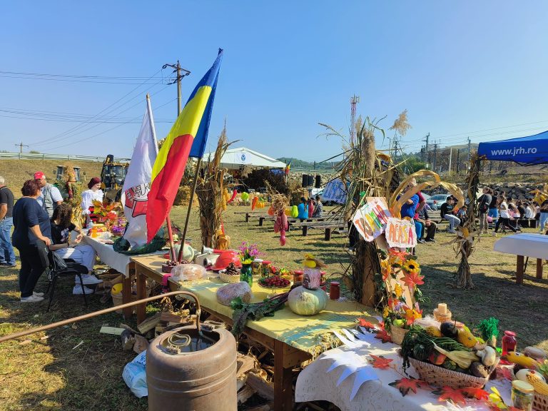 FOTO: Produse de sezon, concerte și concurs de gătit la Ziua Recoltei de la Târnava