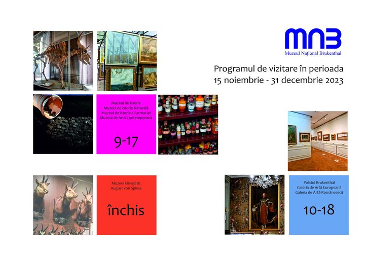 Muzeul Național Brukenthal trece la programul de iarnă 