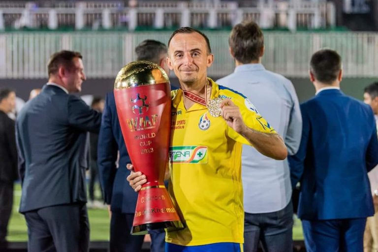 Cupa Mondială la Minifotbal va fi prezentată la Sibiu