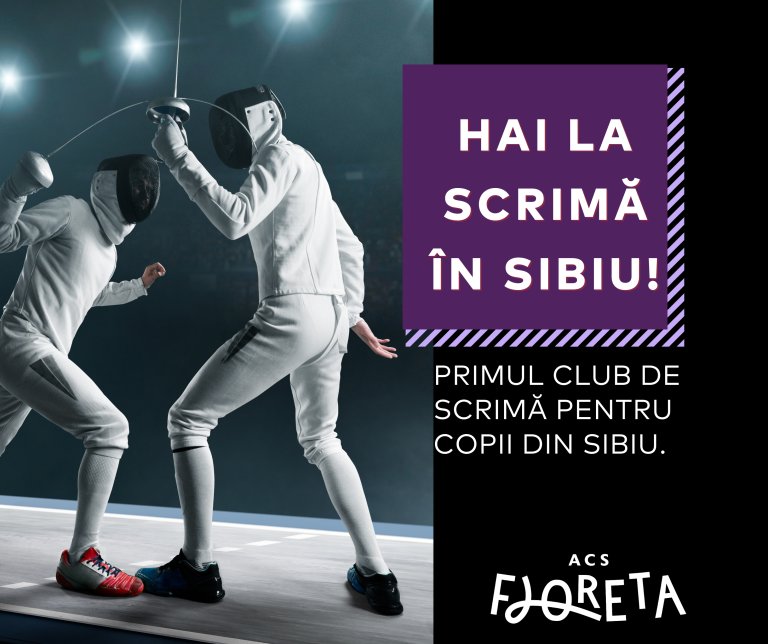 Primul Club de Scrimă pentru copii din Sibiu se deschide luna aceasta