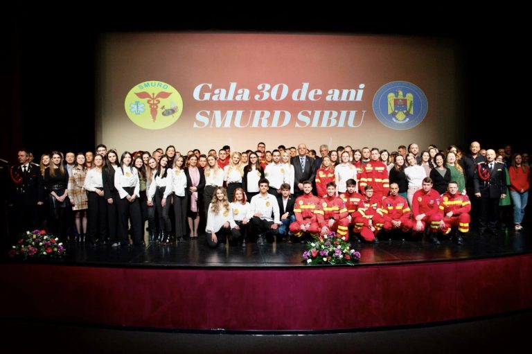 FOTO: SMURD Sibiu a aniversat 30 de ani de activitate