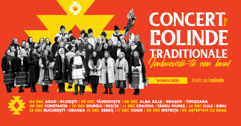 „Îmbucură-te, Om bun!”. Sibienii, așteptați la un concert de colinde