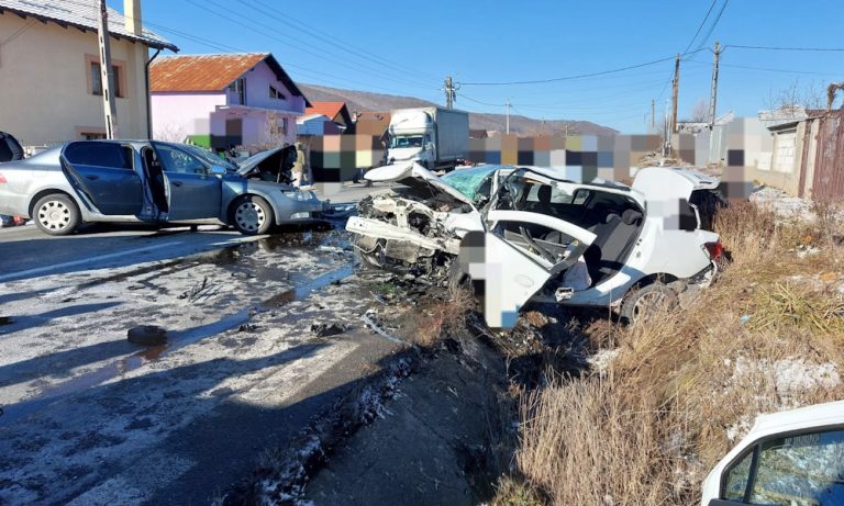 FOTO: Directorul aeroportului din Sibiu implicat într-un accident rutier mortal