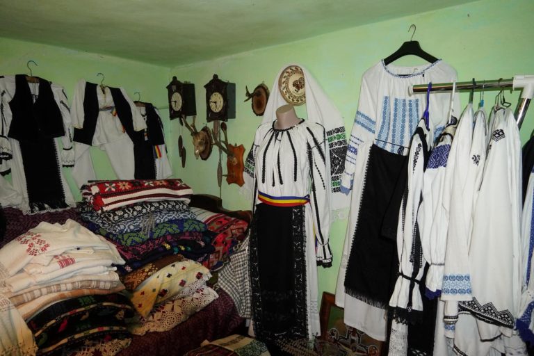 FOTO: Din pensia „amărâtă”, Tanti Jeni și-a făcut muzeu în Petiș. Lucruri minunate expuse pentru vizitatori