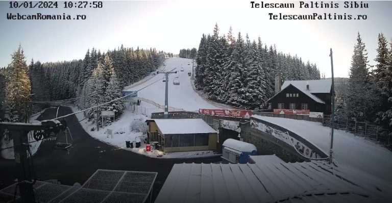 FOTO: Condiții ideale pentru schi, la Păltiniș