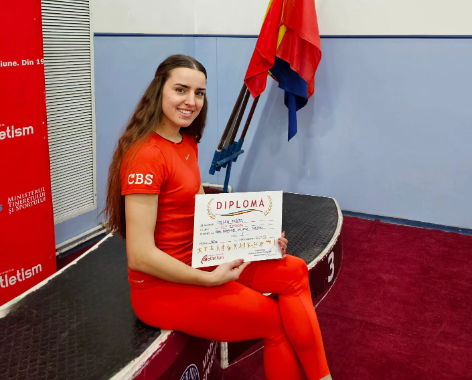 O nouă victorie pentru Tabita Teușan: Locul I la 800 metri în Cupa României