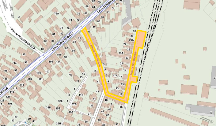 Strada Trifoiului va fi modernizată