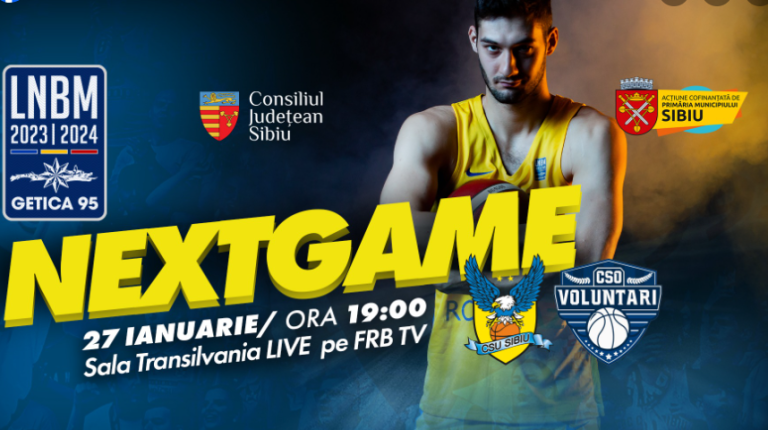 BC CSU Sibiu se pregătește pentru un spectacol intens în faza a 2-a a Ligii Naționale de Baschet Masculin