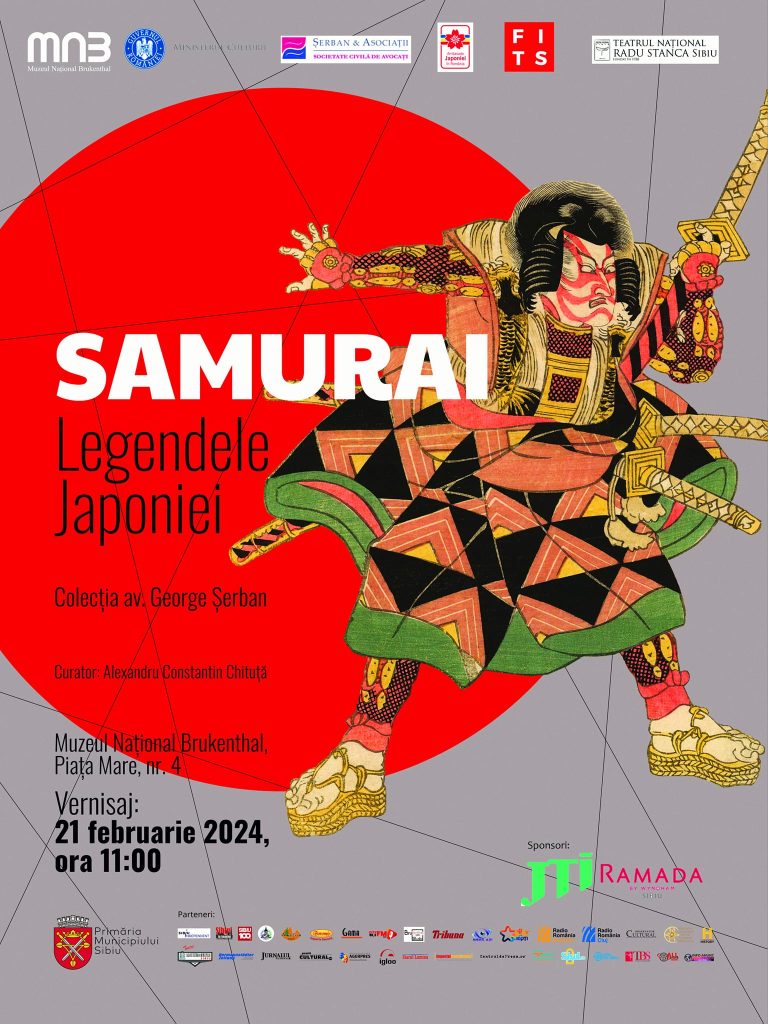  Premieră națională: expoziția „SAMURAI. Legendele Japoniei”, la Muzeul Național Brukenthal