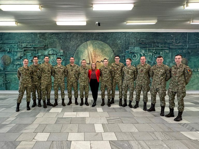 Delegație de la AFT, implicată în proiectul Educarea și Instruirea Interdisciplinară în cadrul Războiului Hibrid