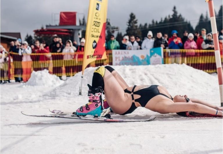 Păltiniș Arena încheie sezonul de iarnă prin două conscursuri: “Bikini Race“ și “Slide and Freeze“
