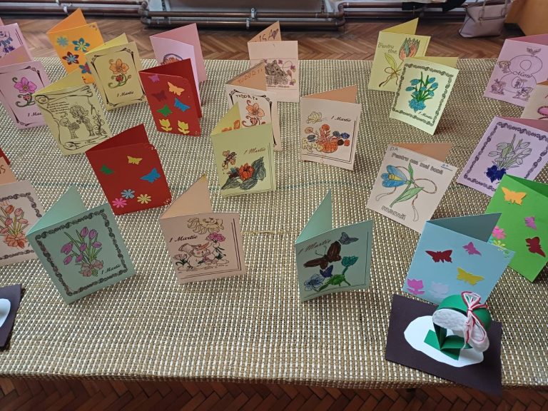 FOTO: Preșcolarii au pregătit mărțișoarele pentru 1 martie