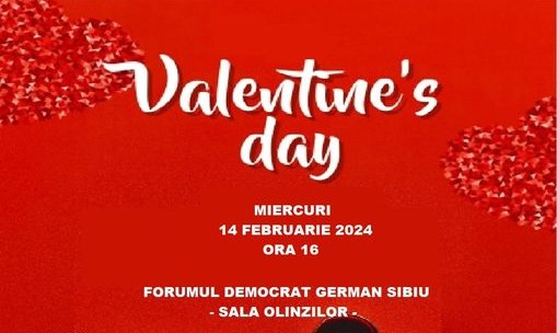 Elevi de Școala Populară de Arte și Meserii „Ilie Micu” celebrează Valentine’s day în sediul FDGR