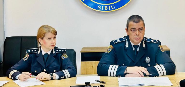 Raportul de activitate IPJ Sibiu: Polițiștii rutieri au aplicat aproape 53.000 de sancțiuni în 2023