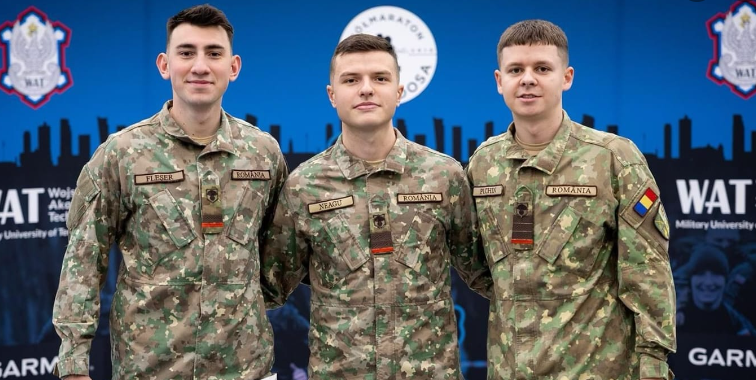 Studenții AFT au obținut locul trei la Commando Marathon 2024