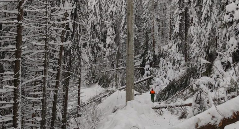 Săptămâna aceasta se montează parazăpezi pe drumul spre Păltiniș. Ce alte lucrări vor efectua drumarii sibieni