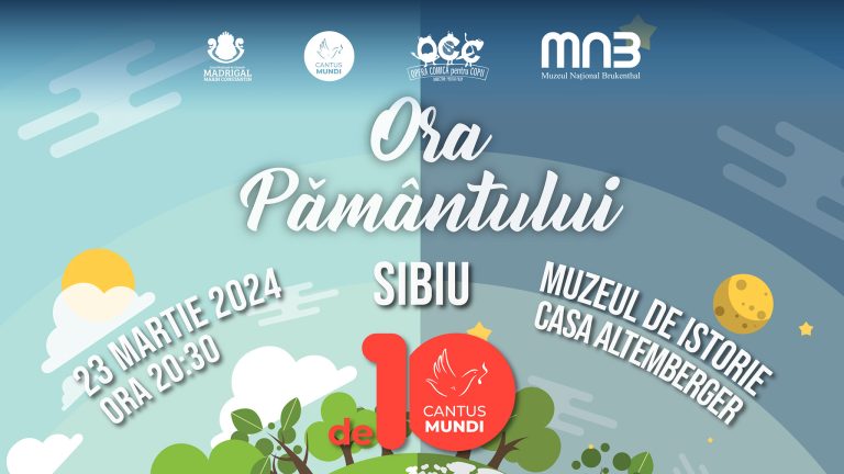 Ora Pământului și Cantus Mundi la Sibiu