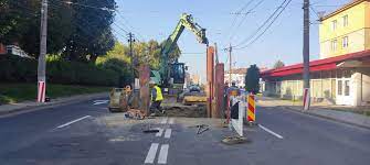 Cea mai circulată stradă din Mediaș va fi asfaltată până în 20 mai