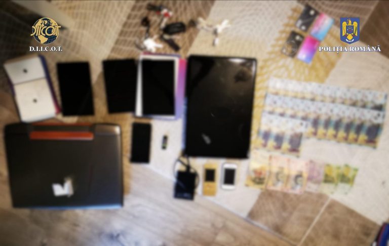 FOTO: Descinderi de amploare ale DIICOT în Sibiu. Suspecți căutați pentru spălare de bani și înșelăciune