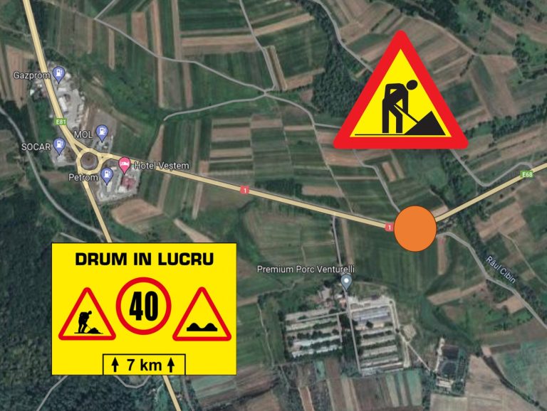 ULTIMA ORĂ: Restricție importantă de circulație în județul Sibiu