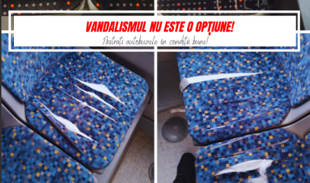 Mai multe autobuze Tursib au fost vandalizate