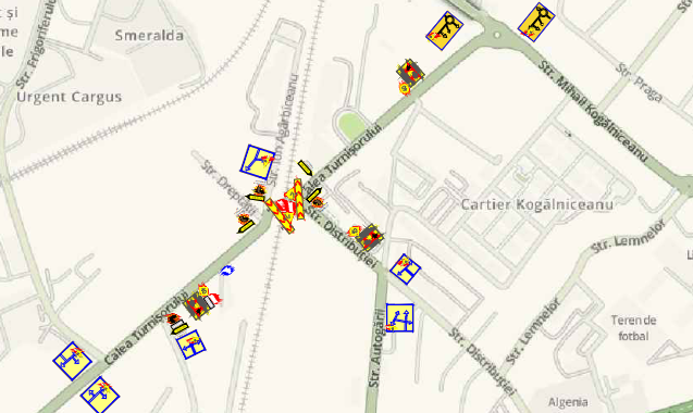 Atenție! Circulație închisă în zona trecerii peste calea ferată de pe Calea Turnișorului