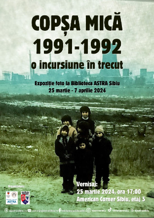 Expoziție inedită de fotografie: „Copșa Mică 1991-1992. Incursiune în trecut” 