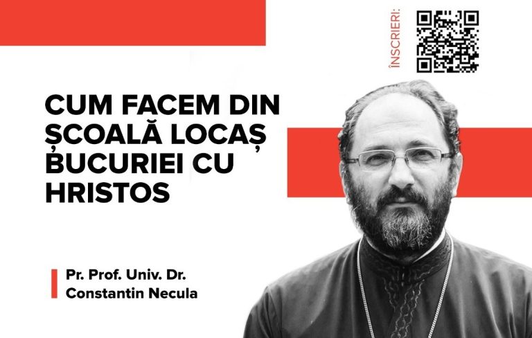 Pr. Constantin Necula va fi sâmbătă la Sinaxa Educațională, de la Găbud (Alba)